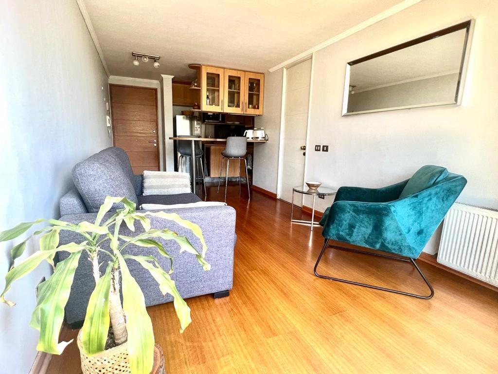 Providencia Plaza Appartement Santiago Buitenkant foto