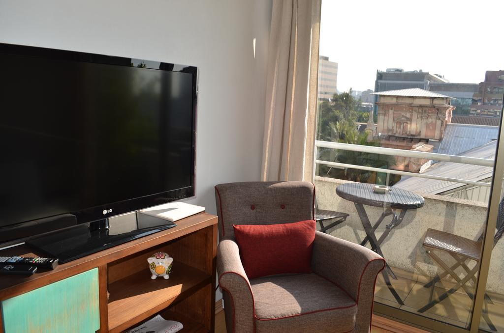 Providencia Plaza Appartement Santiago Kamer foto