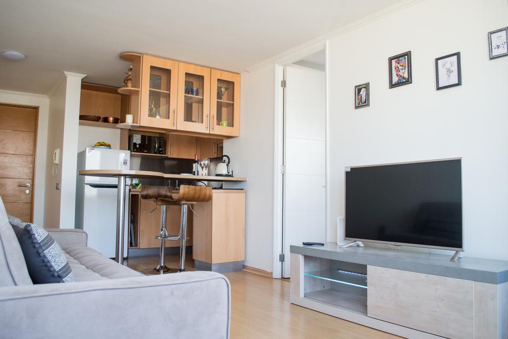 Providencia Plaza Appartement Santiago Buitenkant foto