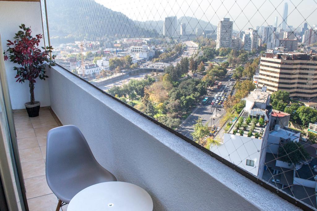 Providencia Plaza Appartement Santiago Buitenkant foto
