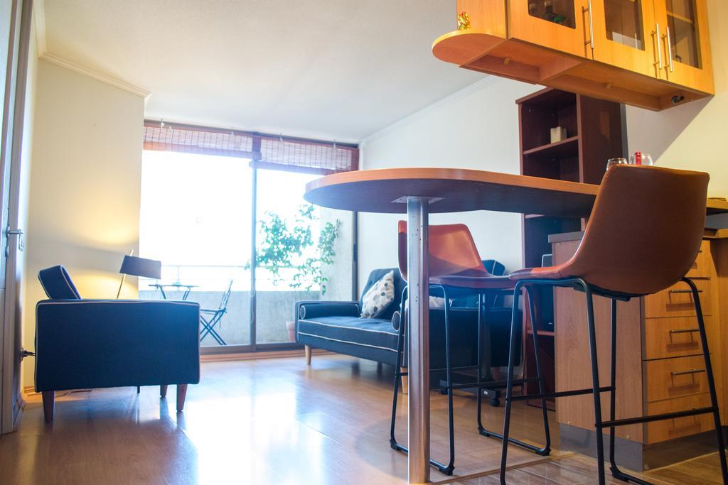 Providencia Plaza Appartement Santiago Buitenkant foto