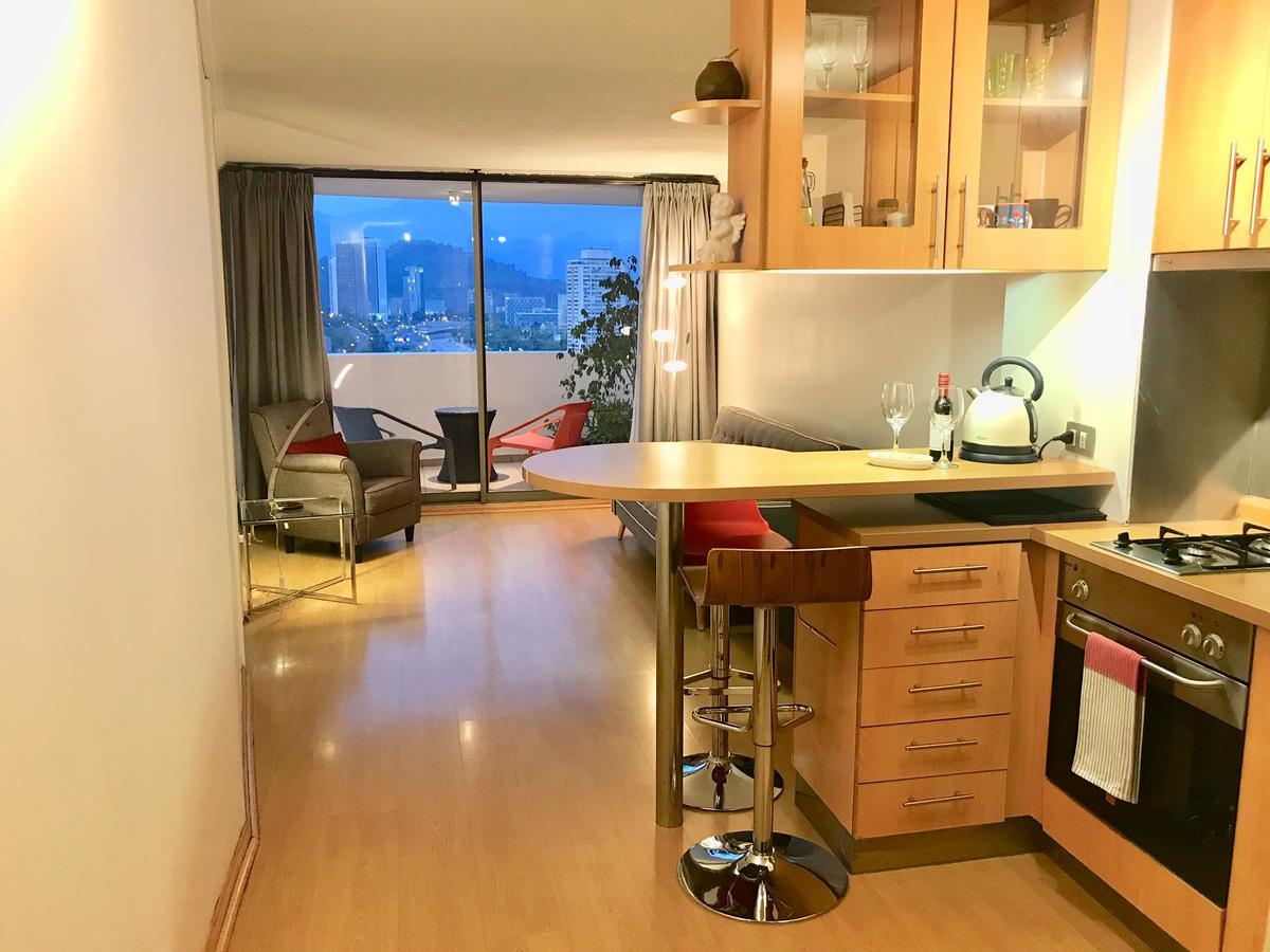 Providencia Plaza Appartement Santiago Buitenkant foto